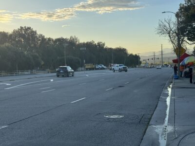 A portion of The Old Road is scheduled to receive a $250 million upgrade to make it safer for motorists and pedestrians. Tyler Wainfeld/The Signal.