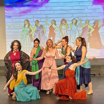 The Canyon Theatre Guild opened the musical “Xanadu” on March 23 and shows are continuing weekends through April 27. Courtesy photo.