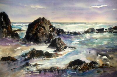 Watercolor by Debbie Abshear. Courtesy image.