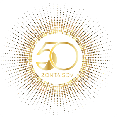 Zonta of SCV 50th anniversary logo