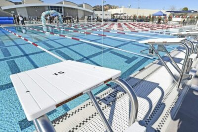 The Castaic Aquatic Center is one of the L.A. County pools in the Santa Clarita Valley that is participating the county's Parks After Dark Summer Program. Dan Watson/The Signal.