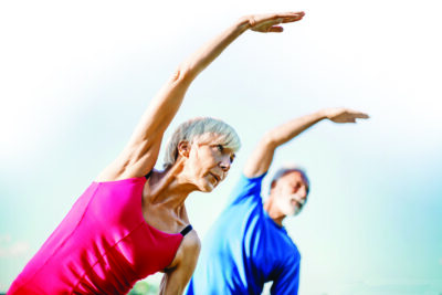 According to WebMD, as one ages, stiffness settles into joints more easily. Muscles and tendons may remain in tight positions, further exacerbating movement and potentially affecting one’s motivation to exercise. Courtesy photo.
