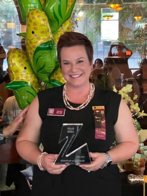 Nicole Miller was awarded Zontian of the Year 2024. Courtesy photo.
