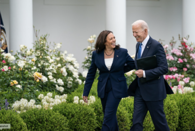 Vice President Kamala Harris and President Joe Biden. Photo: Official X account of President Joe Biden.