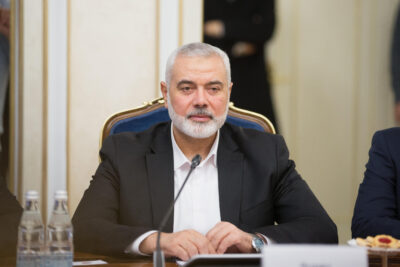Ismail Abdel Salam Ahmed Haniyeh, a senior political leader of H