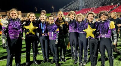 A group of students and alumni from various Santa Clarita Valley high schools, including Castaic, Saugus, Hart and Valencia, have represented the community on the world stage at the 2024 Drum Corps International World Championship held in Indianapolis. Courtesy photo.