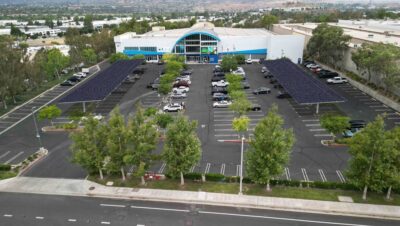 The Cube parking lot modifications, rendering courtesy of the city of Santa Clarita.
