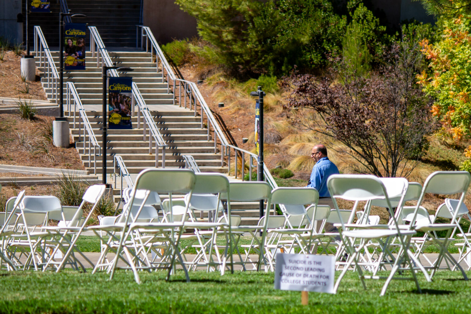 COC holds annual ‘Shine a Light on Suicide’ event