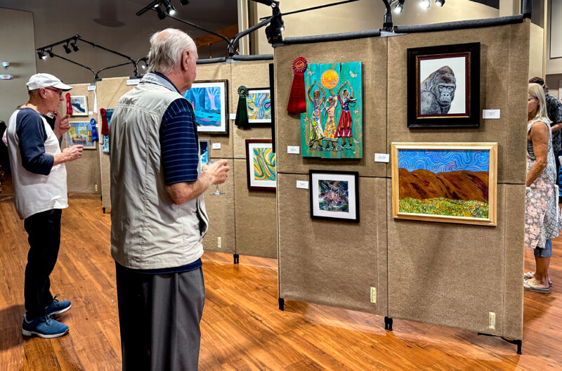 Ribbons of distinction were given to the winners of the Santa Clarita Artists Association 34th Annual Art Classic on Saturday at the Centre. 092824 Katherine Quezada/The Signal