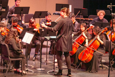 The Santa Clarita Youth Orchestra performed ‘Carnival of the Animals’ with a large ensemble of young musicians at the Santa Clarita Performing Arts Center on Friday Dec. 20, 2024. Katherine Quezada/The Signal