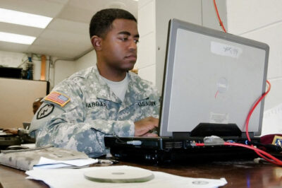 Shamsud-Din Jabbar in a file picture obtained from social media, released in November 2013, in Fort Johnson (formerly Fort Polk) in Louisiana. 1st Brigade Combat Team, 82nd Airborne Division via Facebook .