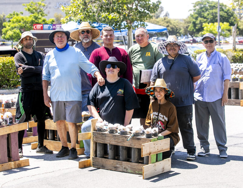The fireworks crew set up hours prior for the City of Santa Clarita Fireworks Show at Valencia Town Center on Friday, July 4, 2025. Habeba Mostafa/ The Signal