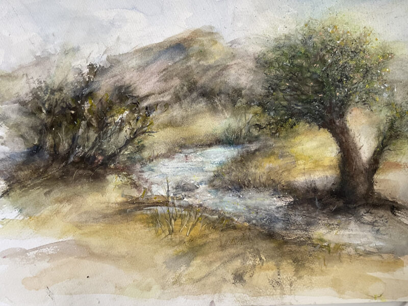 "Placerita Idyll" by Nadia Lusian.