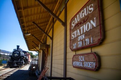 The Saugus Train Station during a soft opening of the newly renovated Museum on July 26, 2025 in Old Town Newhall Santa Clarita, Calif. Katherine Quezada/The Signal