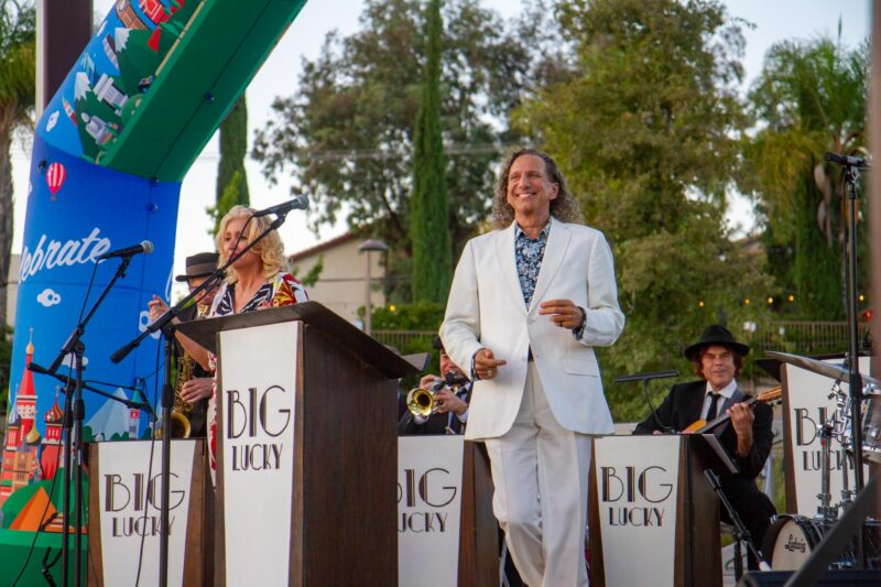 The Big Lucky Hot Jazz band performs vintage swing at the Celebrate culture series on Aug. 8, 2025 at the Canyon Country Community Center in Canyon Country, Calif. Katherine Quezada/The Signal