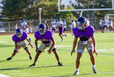 Valencia team practice. Katherine Quezada/The Signal