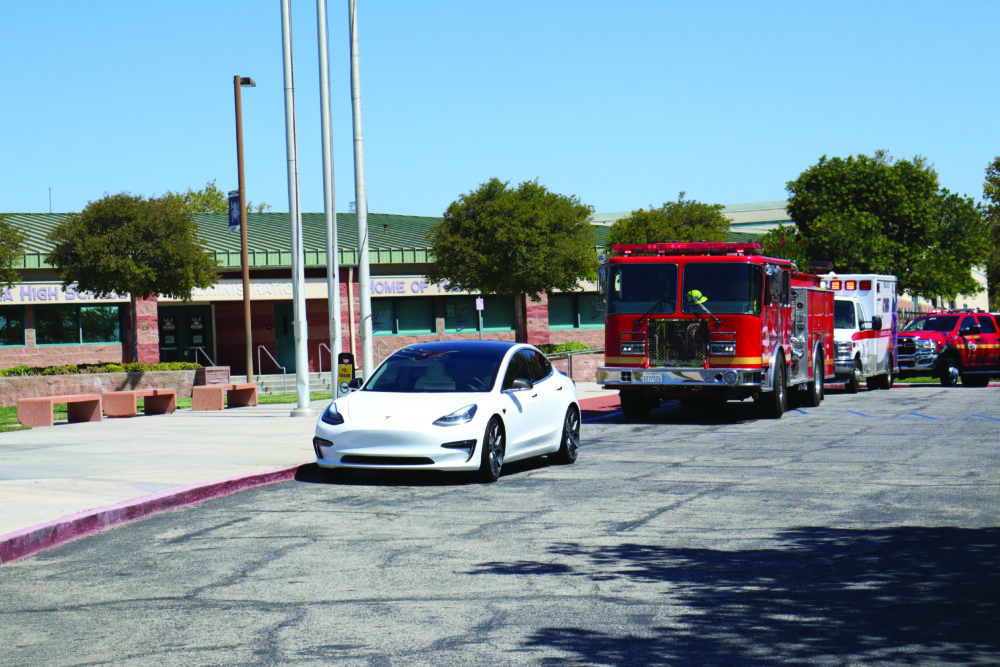 Read more about the article First-responders take medical call at VHS 