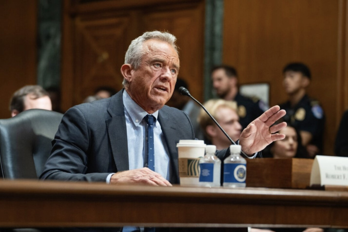 Health Secretary Robert F. Kennedy Jr. testifies before the Senate Committee on Finance on Capitol Hill in Washington on Sept. 4, 2025. Photo by Madalina Kilroy.