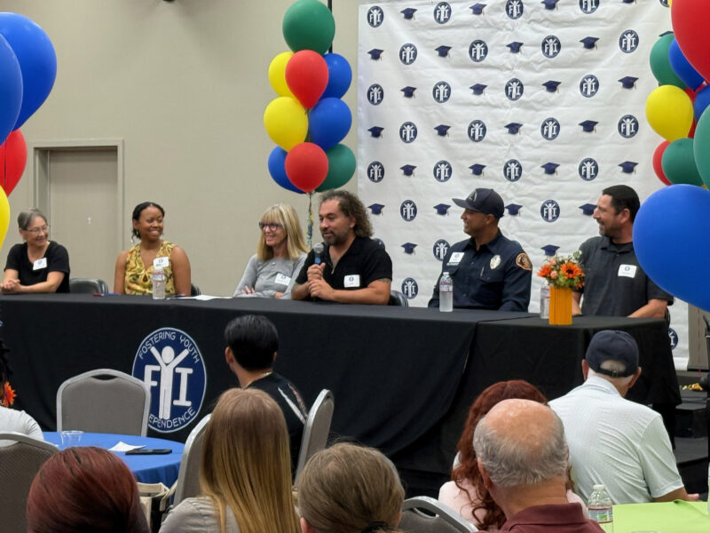 Fostering Youth Independence recently held its annual Back-to-School Bash & Career Fair to help local foster youth get school-ready with supplies and hear from several local businesspeople about their jobs and opportunities in a variety of fields. Courtesy photo.