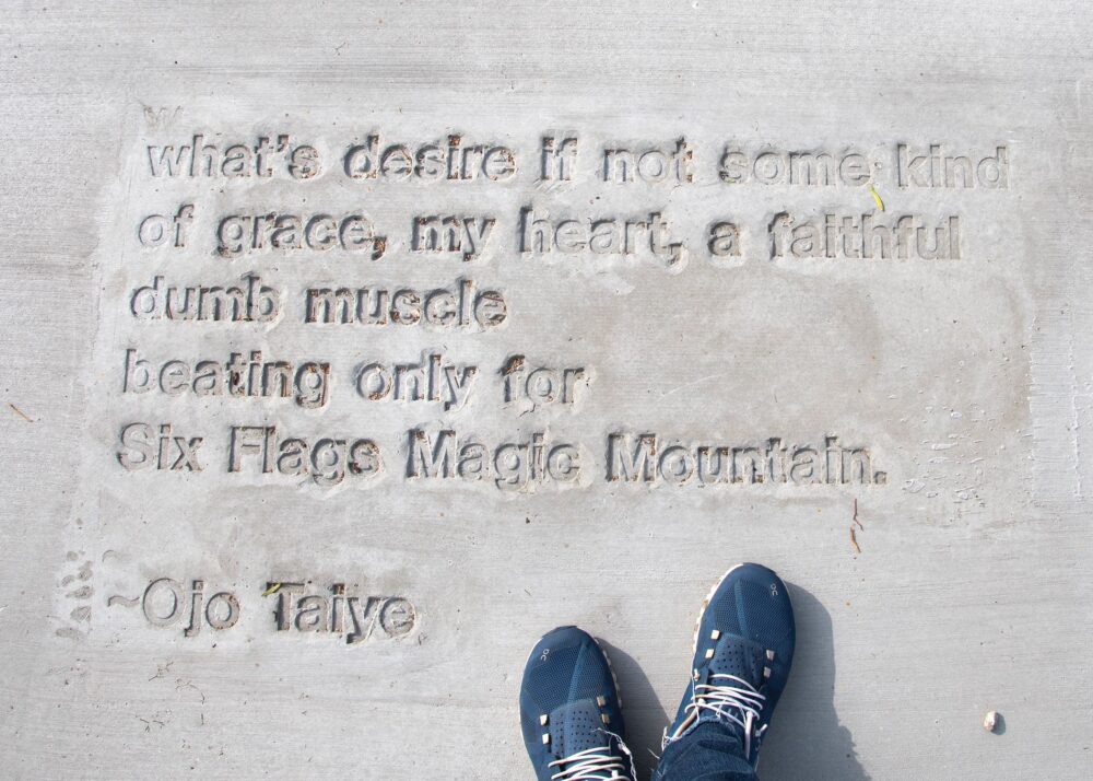 The city of Santa Clarita is now accepting entries for its 2026 Sidewalk Poetry Project. Entries are due by Sunday, Dec. 14. Courtesy photo.