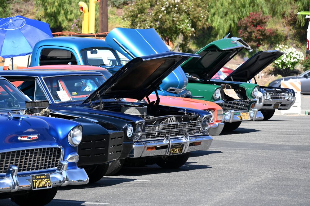 Over 70 classic cars, truck and bikes are on display during the Santa Clarita Elks Car and Bike Show at Elks Lodge 2379 in Canyon Country, Sept. 13, 2025. Michael Picarella/The Signal