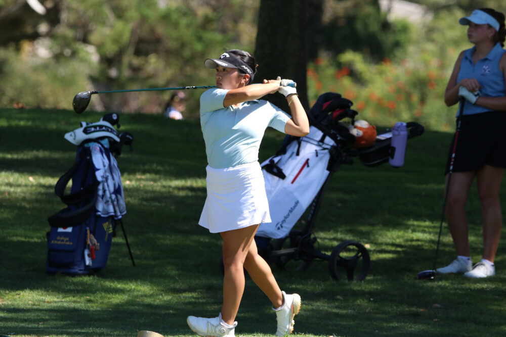 Sophomore Sahya Kitabatake led the College of the Canyons women's golf team as it won its second Western State Conference match of the season at Santa Barbara Golf Club last week. Courtesy photo.