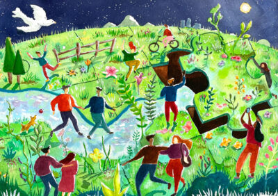 "Peace by Piece," by Valencia High School student Brenda Lee., was one of the winning submissions in the Santa Clarita Sister Cities' 2025 Young Artists and Authors Showcase.