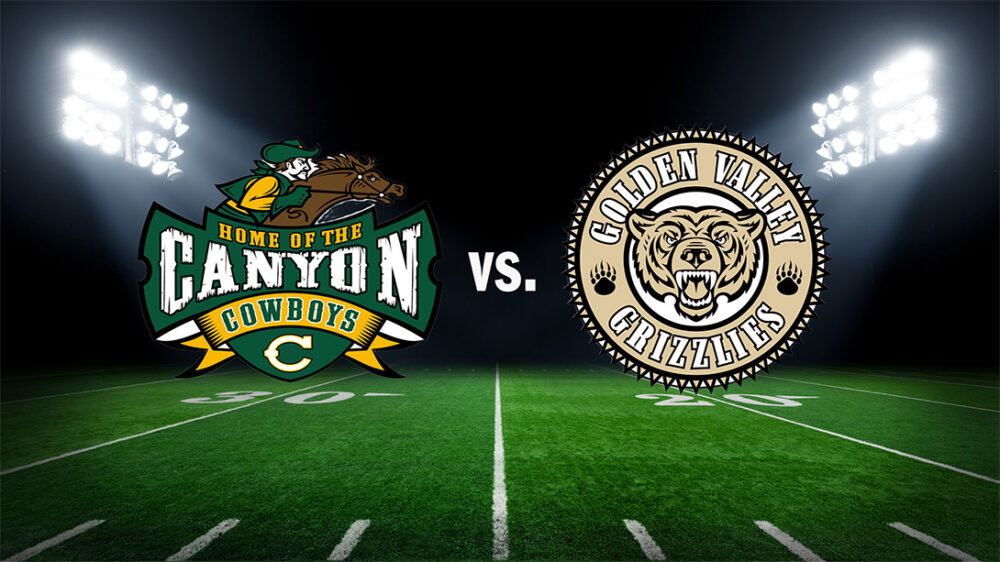 Canyon vs. Golden Valley football filler
