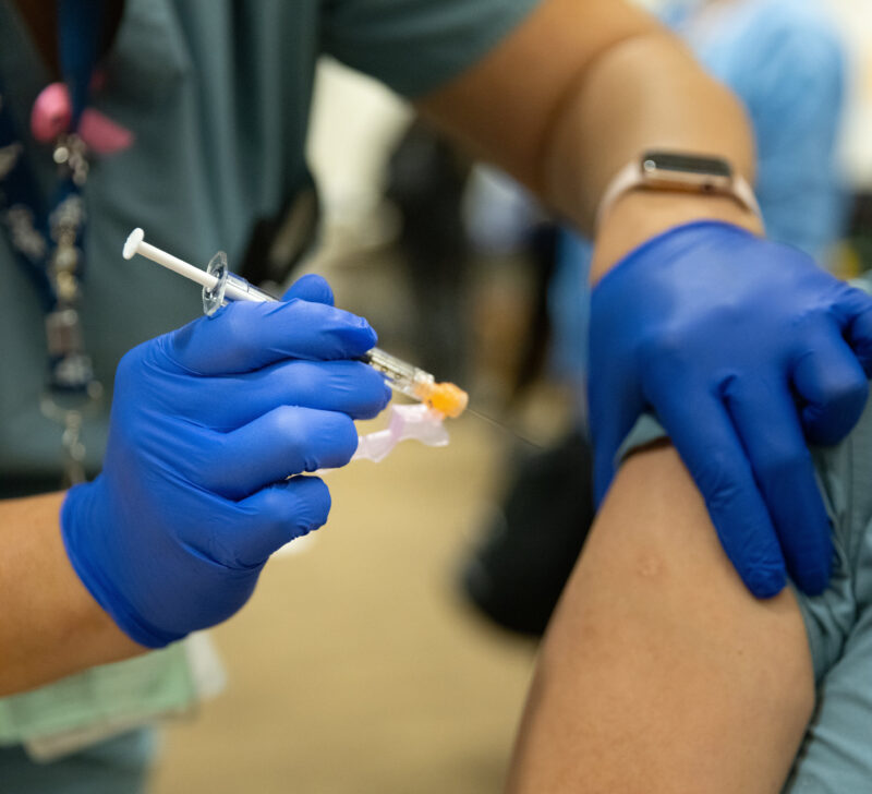Scientists and public health officials are preparing for a potentially active flu season in the United States in the coming months, based on recent trends and updated vaccine formulations. Photo courtesy of Kaiser Permanente.