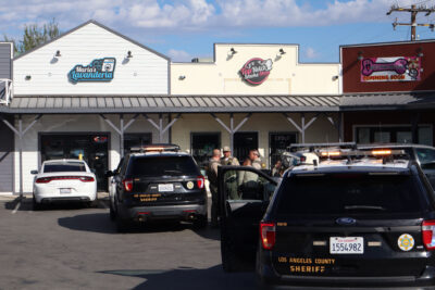 Santa Clarita Valley Sheriff's Station deputies were patrolling an area when they located a stolen vehicle at the 24000 block of Newhall Avenue, Tuesday, Sept. 23, 2025. Kamryn Martell/The Signal