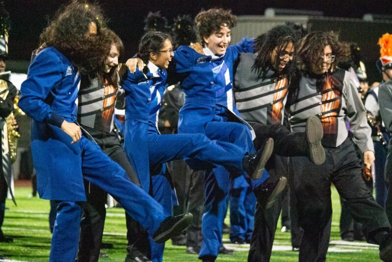 All schools perform as an ensemble during the Saugus High School All Valley Showcase on Sept. 20, 2925 at Valencia High School. Katherine Quezada/The Signal