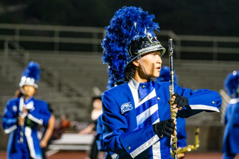 All schools perform as an ensemble during the Saugus High School All Valley Showcase on Sept. 20, 2925 at Valencia High School. Katherine Quezada/The Signal