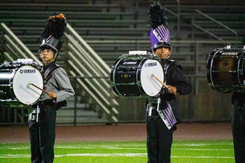 All schools perform as an ensemble during the Saugus High School All Valley Showcase on Sept. 20, 2925 at Valencia High School. Katherine Quezada/The Signal