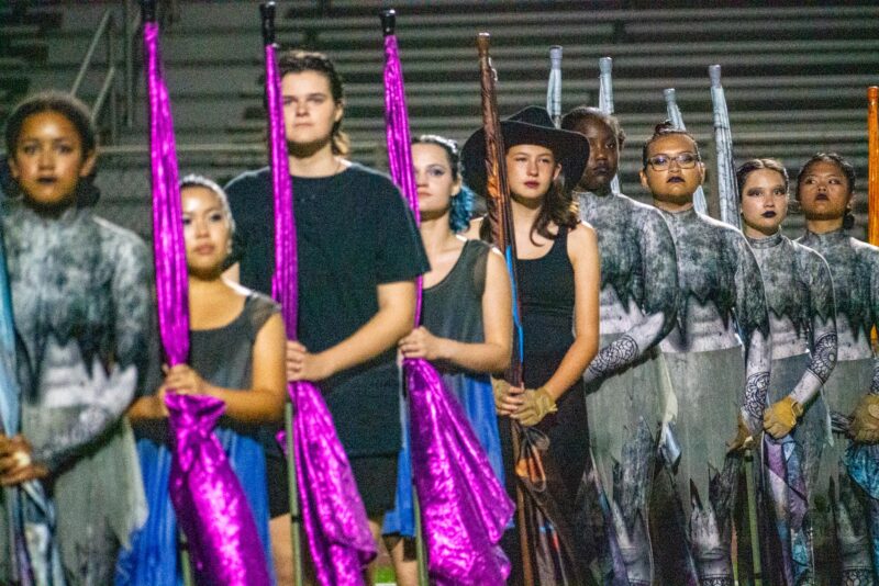 All schools perform as an ensemble during the Saugus High School All Valley Showcase on Sept. 20, 2925 at Valencia High School. Katherine Quezada/The Signal