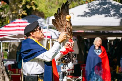 Performances take place at the 31st annual Hart of the West Pow Wow aimed to share tradition and education with the Santa Clarita Valley community on Oct. 4, 2025 at William S. Hart Park. Katherine Quezada/The Signal