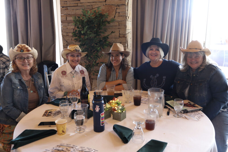 Attendees dress in their best Wild West outfits at the Titania K9 Fund "Wanted: Wild West" Gala at the Sand Canyon Country Club in Canyon Country, Sunday, Oct. 5, 2025. Kamryn Martell/The Signal