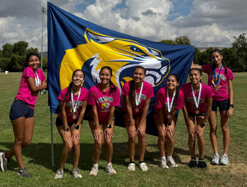 College of the Canyons sophomore Victoria Jamison ran to an individual victory for the fourth time this season as the Cougars finished second in the women's team standings before seeing the men's squad take fifth at the Bakersfield College Invitational earlier this month. Courtesy photo.