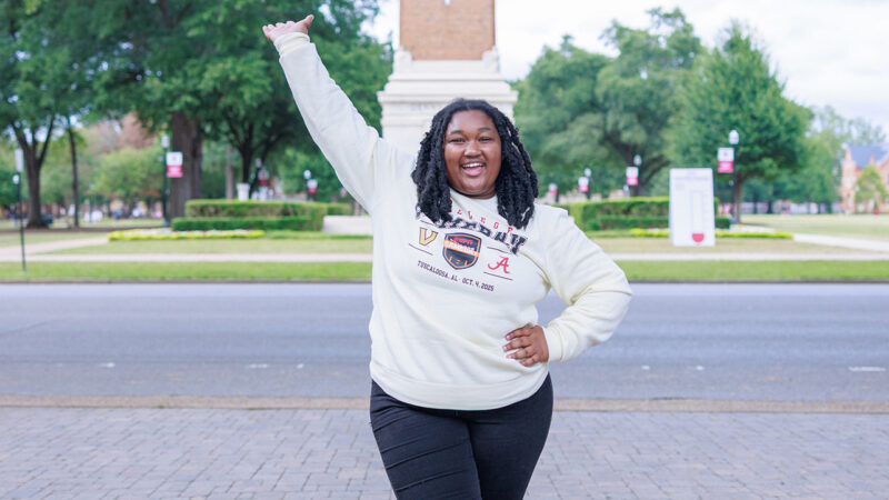 Gabby Mathis, a student from Valencia who attends The University of Alabama, was recently selected to appear on ESPN's "College GameDay.” Courtesy photo.