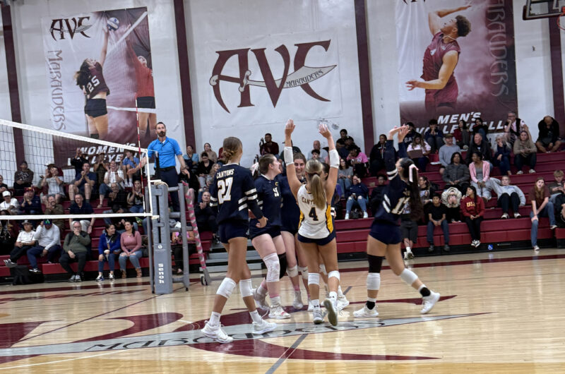 College of the Canyons played to a 3-1 conference victory at Antelope Valley College on Friday night, Oct. 17, 2025. Photo courtesy of COC Sports Information.