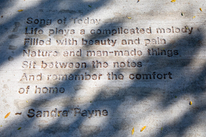 The city of Santa Clarita invites community members to attend the 2025 Sidewalk Poetry Dedication on Thursday, Oct. 30, 2025, at 5 p.m., at The Main, 24266 Main St., in Old Town Newhall. Photo courtesy of the city of Santa Clarita.