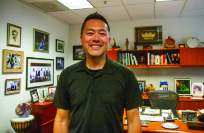 Remo Inc. President Robert Shen and his colleagues are focused on making sound business decisions while paying respect and homage to the company’s history and founder Remo Belli. PHOTOS BY Katherine Quezada / The Signal