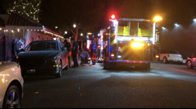 Santa Clarita Valley Sheriff's Station were dispatched to a call at 8th Street and Main Street on Saturday, Oct. 25, 2025. Signal Staff/The Signal