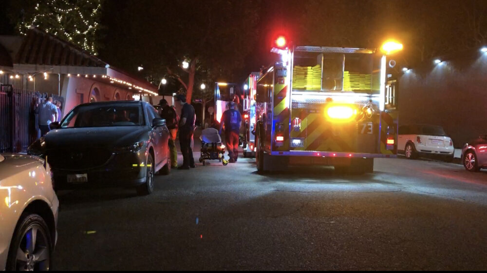 Santa Clarita Valley Sheriff's Station were dispatched to a call at 8th Street and Main Street on Saturday, Oct. 25, 2025. Signal Staff/The Signal