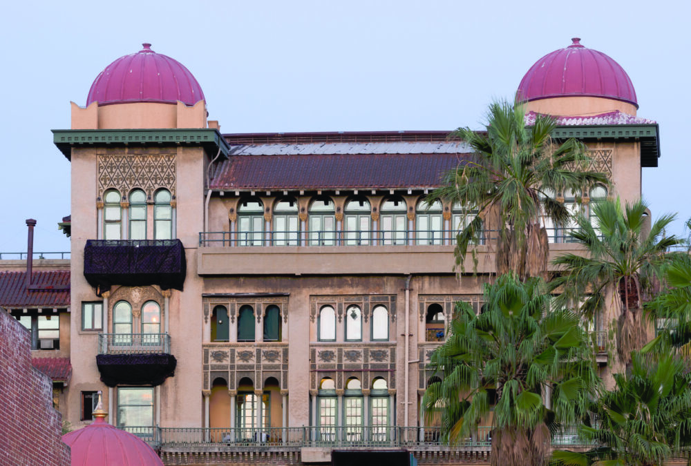 Castle Green was built in 1898 and has appeared in such movies as “The Sting.” ©ADOBESTOCK
