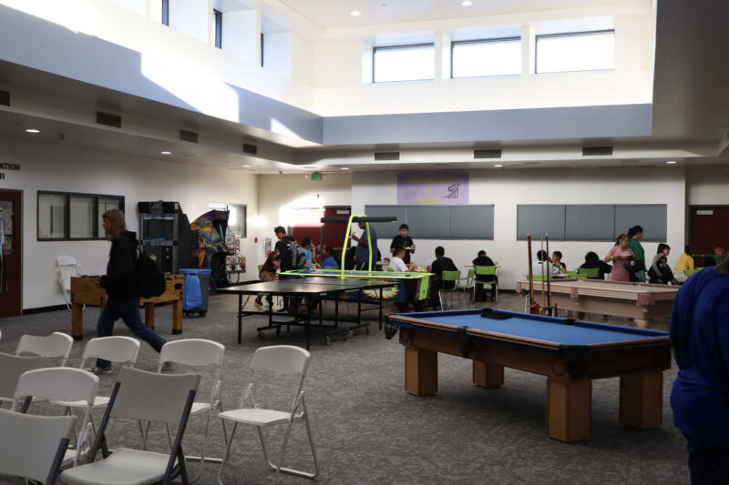 The newly renovated activity room at the renovations ribbon cutting ceremony at the Boys and Girls Club of Santa Clarita Valley Thomas E. Dierckman Clubhouse in Canyon Country, Calif., Wednesday, Oct. 29, 2025. Kamryn Martell/The Signal