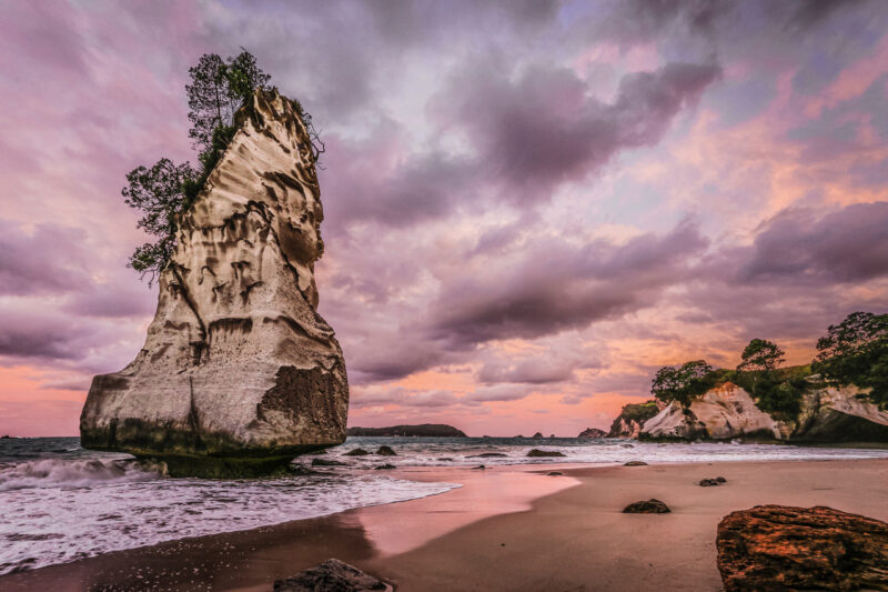 "Cathedral Cove - Sail Rock," by photographer David L. Brix.