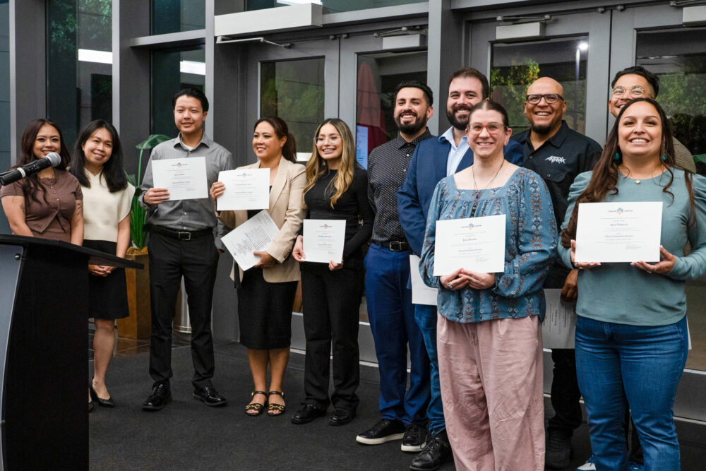 The first cohort of the College of the Canyons clinical lab scientist program graduated on Oct. 24 at a special ceremony held at the college’s University Center. Courtesy photo.