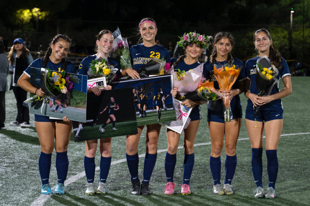 College of the Canyons played to a 3-0 win over Antelope Valley College on "Sophomore Night," Friday, Nov. 7, 2025. Photo by Carla Sophia Velasco/COC Sports Information.
