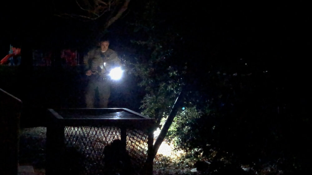 Santa Clarita Valley Sheriff's Station deputies look for evidence after a shooting on the 22200 block of Park Street in Newhall, Calif., Tuesday, Nov. 11, 2025. Signal Staff/The Signal