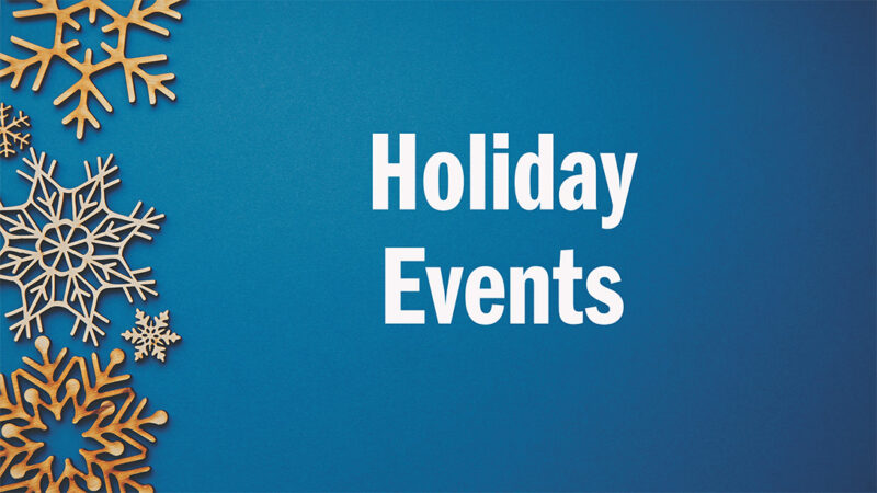 Holiday Events Filler